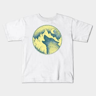 Full Red Moon Kids T-Shirt